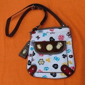 Kathy Van Zeeland Stylish White Crossbody